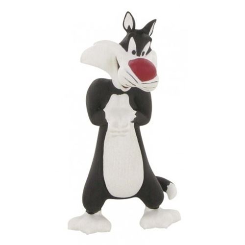 Comansi figure à jouer Looney Tunes: Sylvester 9 cm noir / blanc