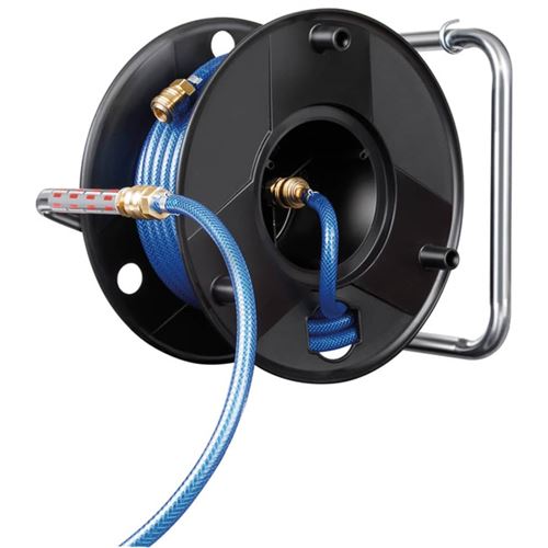 Brennenstuhl Enrouleur de tuyau de compresseur anti-torsion 20m 9/15mm