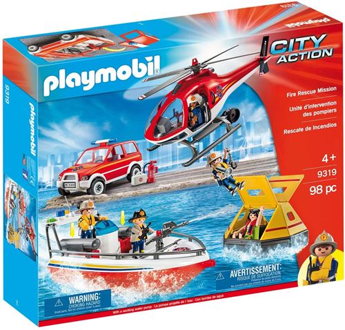Playmobil - 9319 - Mission De Secours Incendie