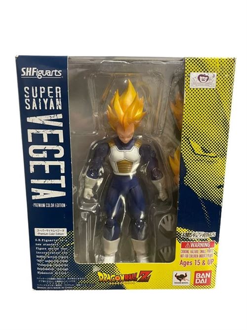 Acheter Figurine SH Figuarts Dragon Ball Z Super Saiyan Vegeta Premium color édition Bandai / Tamashii Nations - 46,86 € Figurine SH Figuarts Dragon Ball Z Super Saiyan Vegeta Premium color édition Bandai / Tamashii Nations - Bandai reconditionné disponible sur Fnac