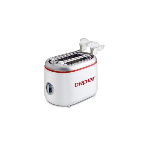 Beper 90855 Grille-pain 2 Fentes- 850 W - Blanc