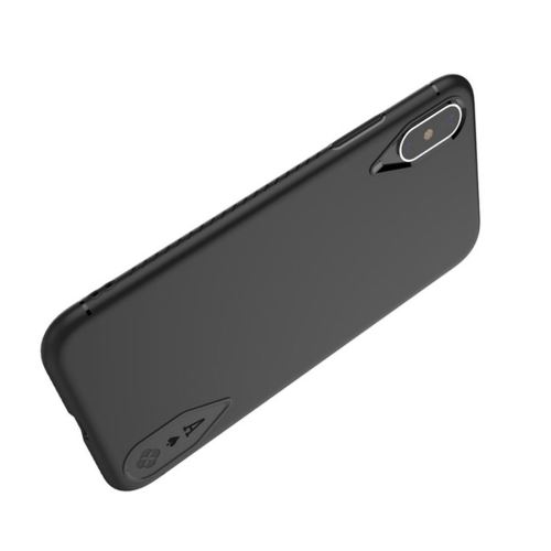 iPhone X Coque Protection TPU Noir Jeu de Cartes ALS48342