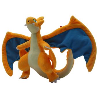 0€01 sur Peluche Pokémon - Charizard Dracaufeu Orange 25cm