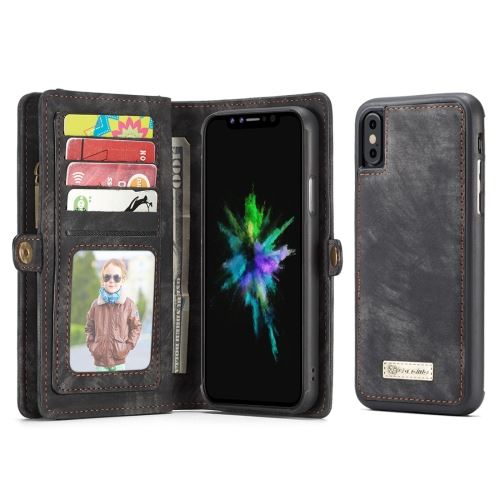 Iphone X / Xs Coque Protection Plastique Detachable Noir Als82209