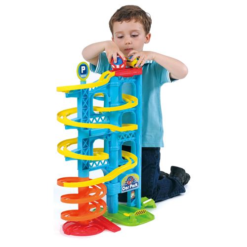 Playgo Ensemble de jeu avec tour et voitures Deluxe Tower City