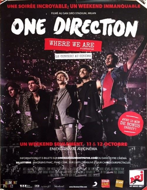 One Direction - 120x160 cm - AFFICHE / POSTER