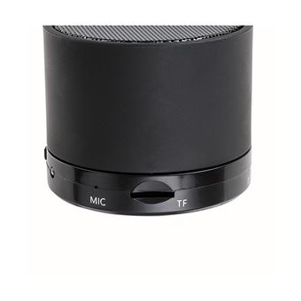 Livoo Enceinte Réveil Bluetooth TES255 - 2 En 1 Horloge Numérique, Rechargeable 3H, Micro Appels Mains Libres, Lumières Changeantes