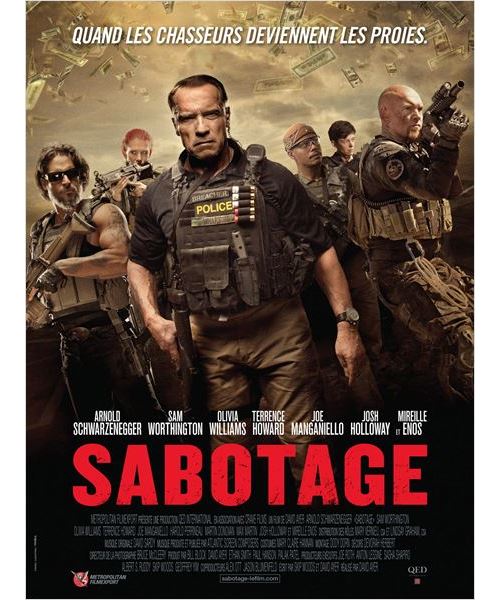Sabotage AFFICHE CINEMA ORIGINALE État correct - N/A reconditionné disponible sur Fnac