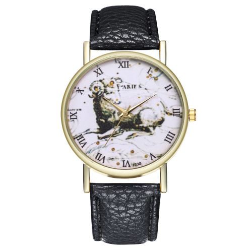 Montre classique Illustration Bélier Montre transfrontalière AliExpress Montre à quartz T230-Anoir