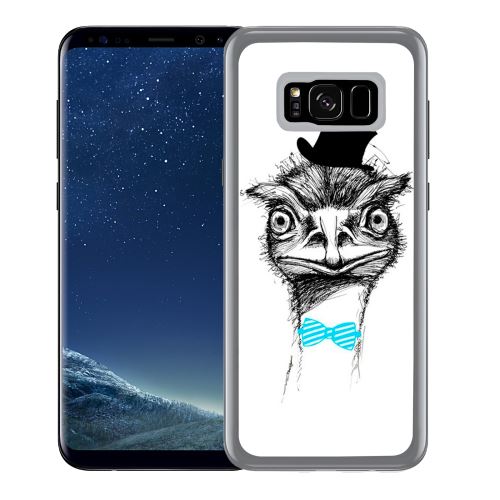 Coque pour Samsung Galaxy S8 funny autruche