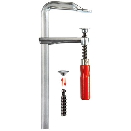 Bessey Presse À Vis Tout Acier Avec Poignée Bois Gz 160/80 Mm Gz16 - Image 3