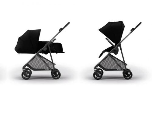 Cybex - Poussette naissance Melio utra pratique avec Cocoon S -