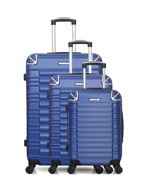 Set de 3 valises BLUESTAR | LIMA Marine en ABS