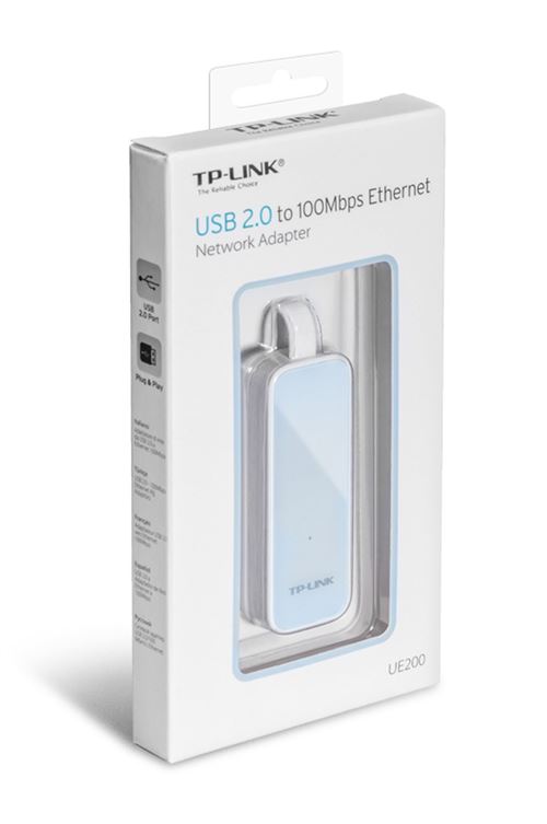 TP-Link UE200 Adaptateur USB 2.0 Ethernet 100Mbps