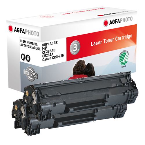 AgfaPhoto APTHP285ADUOE Cartouche de toner Noir 2 pièce(s)