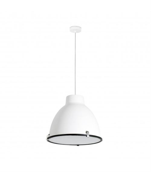 Suspension blanche Charlotte 1 ampoule