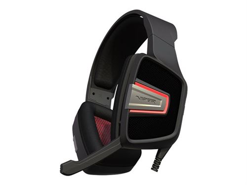 Patriot Viper V330 - Gaming - koptelefoon - over oor - met bekabeling - 3,5 mm-stekker - ruisisolatie