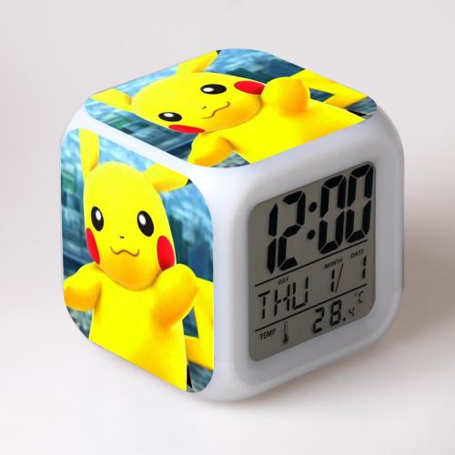 Stack Multicolore Réveil Enfant Led Multifonctionnel Coloré - Pokemon #31