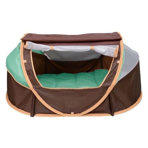 LUDI Tente Lit Nomade Pop-Up Chocolat