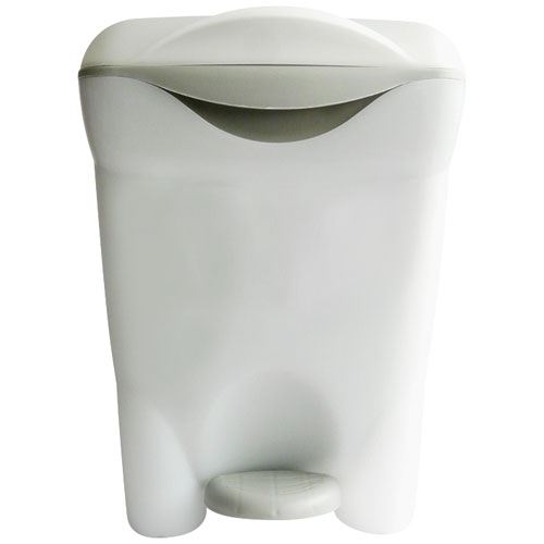 Poubelle sdb pedale seau 8l laguelle 617