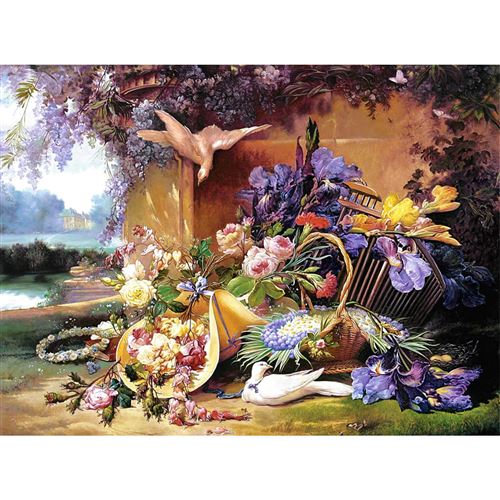 Castorland Puzzle Art Fleurs 2000 Pièces Eugène Bidau Puzzle - vue 3