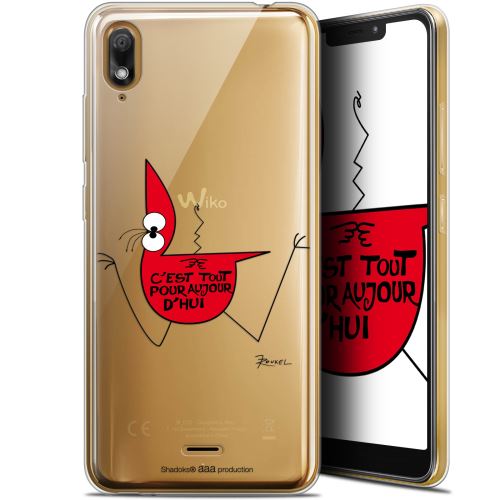 Coque Pour Wiko View 2 GO (5.93 ) Extra Fine Les Shadoks ? C'est Tout