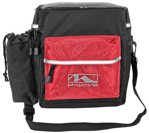 M-Wave guidon Utrecht 13,8 litres noir / rouge