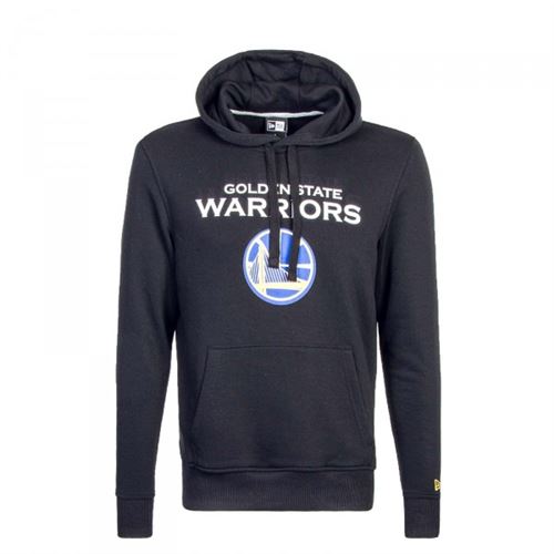 Pull à Capuche NBA Golden States Warriors New Era Noir pour Hommes taille XS