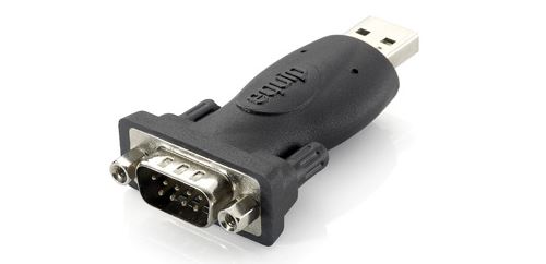 Equip 133382 - adaptateur pour cable (usb a, rs-232, masculino, 92 g, 36 mm, 16 mm) noir