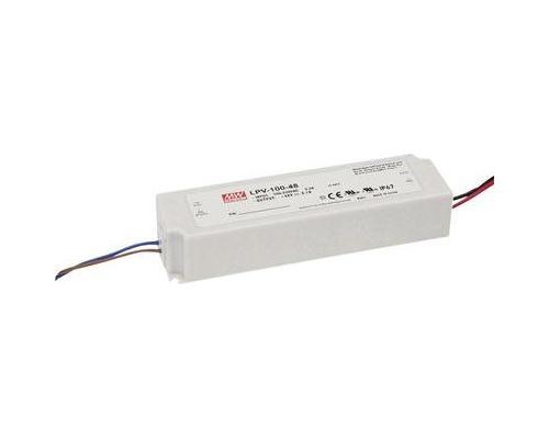 Driver led mean well lpv-100-12 12 v dc 8,5 a