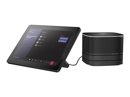 HP Elite Slice for Meeting Rooms G2 for Skype Room Systems - USFF - Core i5 7500T / 2.7 GHz - RAM 8 Go - SSD 128 Go - TLC - HD Graphics 630 - GigE - W