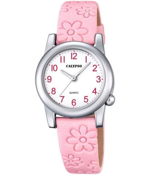 Calypso Montre File K5710/2 Blanc, rose