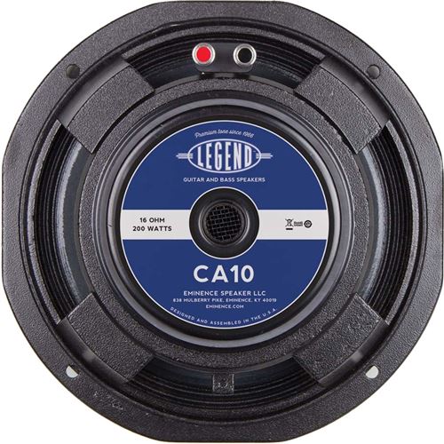 Eminence Legend CA10 haut-parleur 10 pouces 200 watts 16 ohms