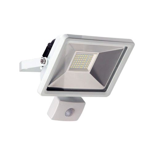 Goobay 59084 A +, Projecteur à LED avec détecteur de mouvement, Verre, 30 W, Blanc, 7.7 x 19,5 x 17,2 cm