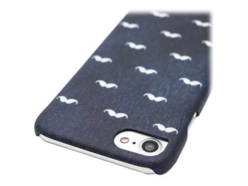 i-Paint Hard Case Mustaches - Achterzijde behuizing voor mobiele telefoon - polycarbonaat - voor Apple iPhone 7