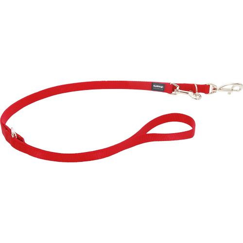 Comparer les prix de RED DINGO Laisse 3 Positions pour Chien Rouge 2 m 25 mm