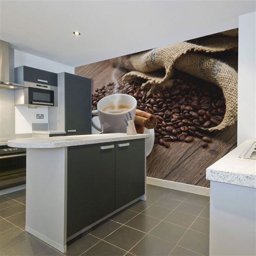 Papier peint - Star anise coffee - Décoration, image, art -