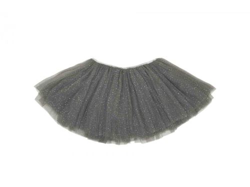 Mouche-Paris - Tutu court - Anthracite avec paillettes argent