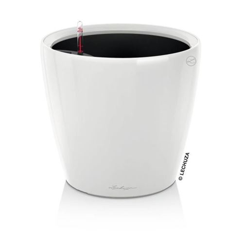 Lechuza - vaso Plastica, 35cm, Bianco