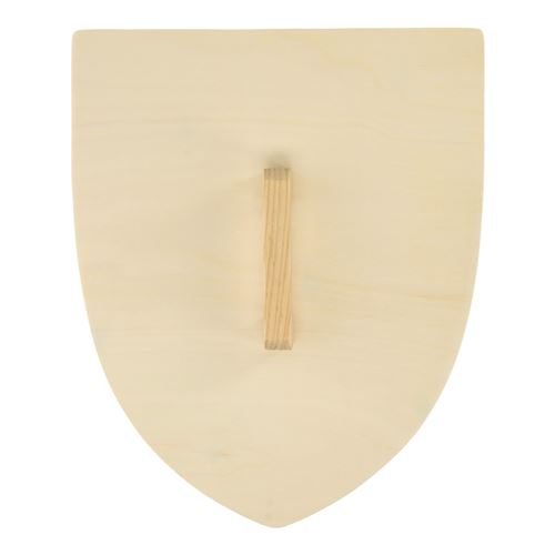 Bouclier en bois avec poignée