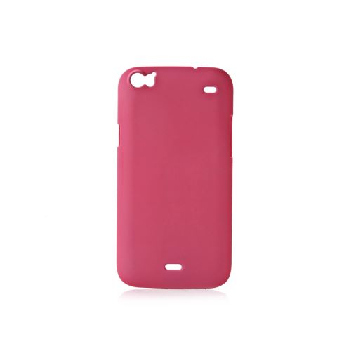 Coque rigide rose toucher gomme pour Wiko Darkside