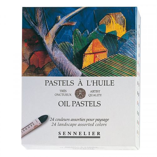 Boite de 24 pastels à l'huile - Paysage - Sennelier