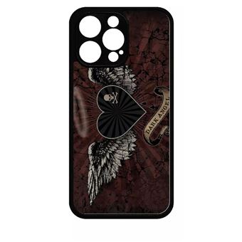 Coque IPhone CHACÉA Gothique - Crâne Floral Vintage Dark Art - Pour IPhone 17 Pro Max - TPU, Charge Magnétique