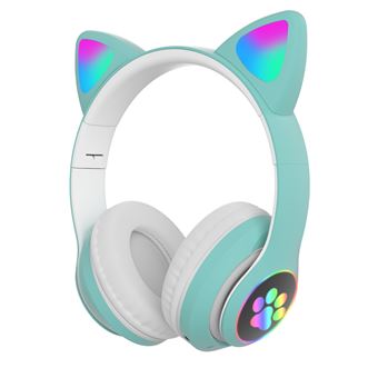 Casque Bluetooth STN-28 Vert Sans Fil Sport Running Confort Réduction du Bruit - 1
