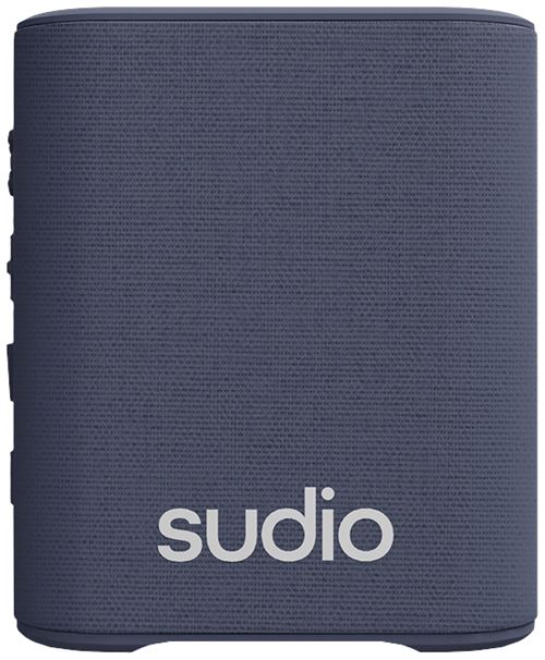 Sudio S2 Enceinte Bluetooth protégée contre les projections deau, portable bleu