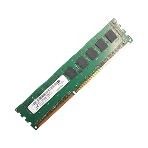 Acheter Barrette Mémoire 2Go RAM DDR3 Micron MT9KSF25672AZ-1G4M1 DIMM PC3L-10600E 2Rx8 État correct - 14,21 € Barrette Mémoire 2Go RAM DDR3 Micron MT9KSF25672AZ-1G4M1 DIMM PC3L-10600E 2Rx8 État correct - N/A reconditionné disponible sur Fnac