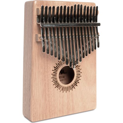 Cascha HH 2146 Kalimba Mahogany 17 avec housse de protection