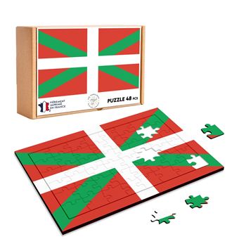 Drapeau Pays Basque 30x45 Cm - Qualité Supérieure - Polyester Résistant - Avec Boucle De Hissage