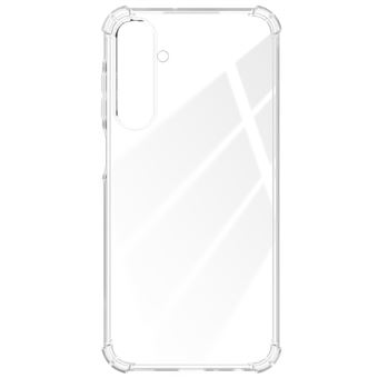 Coque pour Samsung Galaxy A25 Silicone Flexible Coins Bumper Original Samsung Transparent