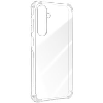 Coque pour Samsung Galaxy A25 Silicone Flexible Coins Bumper Original Samsung Transparent